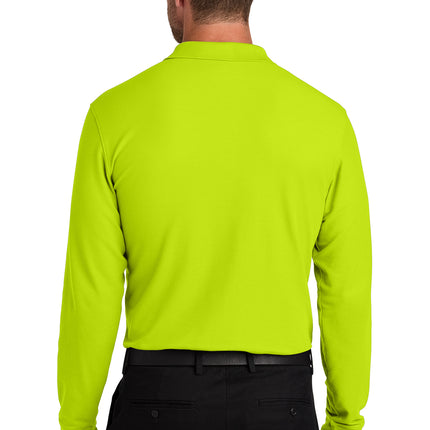 Port Authority® Wearever Signature Pique Long Sleeve Polo – K200LS