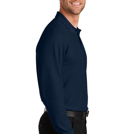 Port Authority® Wearever Signature Pique Long Sleeve Polo – K200LS