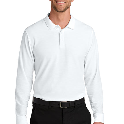 Port Authority® Wearever Signature Pique Long Sleeve Polo – K200LS