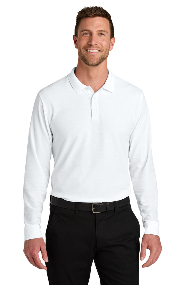 Port Authority® Wearever Signature Pique Long Sleeve Polo – K200LS
