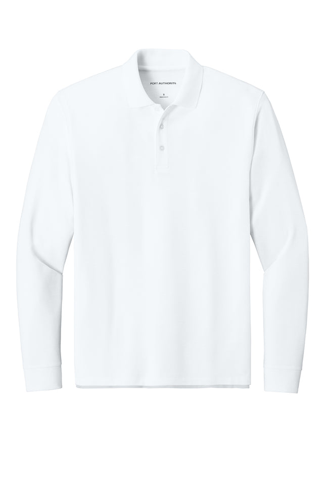 Port Authority® Wearever Signature Pique Long Sleeve Polo – K200LS