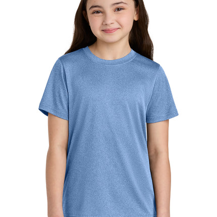 Port & Co™ Youth Heather Performance Tee – PC390Y