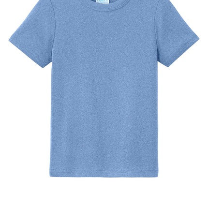 Port & Co™ Youth Heather Performance Tee – PC390Y