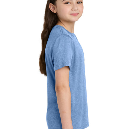 Port & Co™ Youth Heather Performance Tee – PC390Y