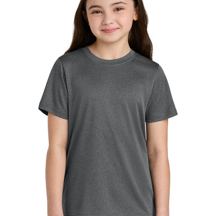 Port & Co™ Youth Heather Performance Tee – PC390Y