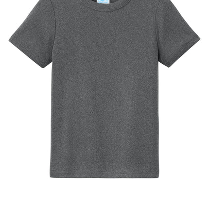 Port & Co™ Youth Heather Performance Tee – PC390Y
