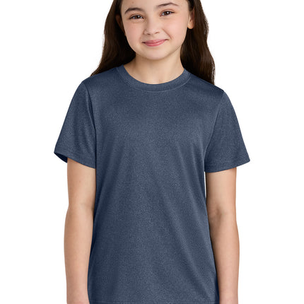 Port & Co™ Youth Heather Performance Tee – PC390Y