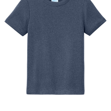 Port & Co™ Youth Heather Performance Tee – PC390Y