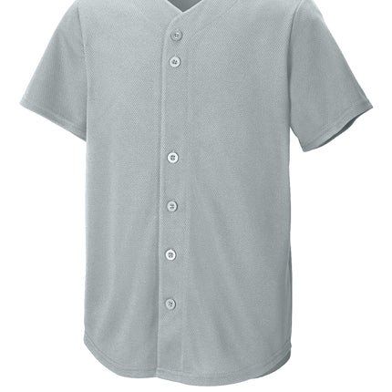 Sport‑Tek® Youth PosiCharge® Tough Mesh Full‑Button Jersey – YST220
