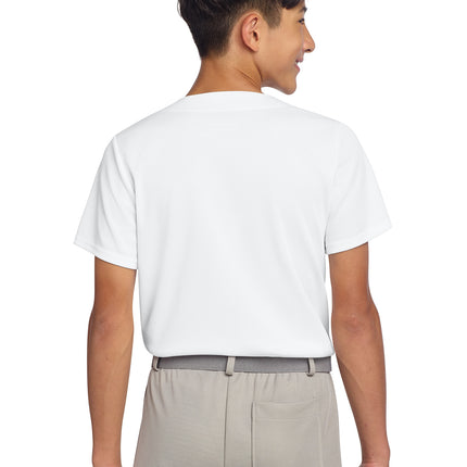 Sport‑Tek® Youth PosiCharge® Tough Mesh Full‑Button Jersey – YST220