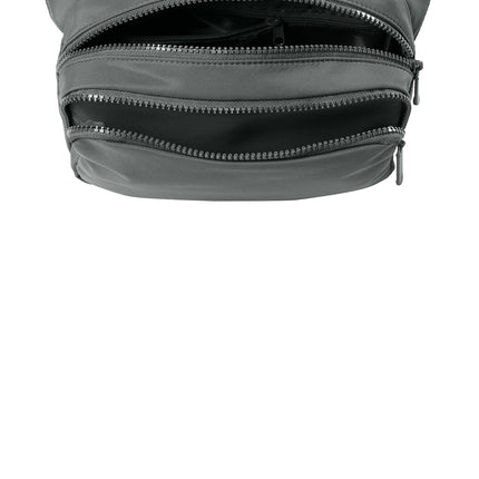 Port Authority® Matte Dual‑Compartment Crossbody – BG938