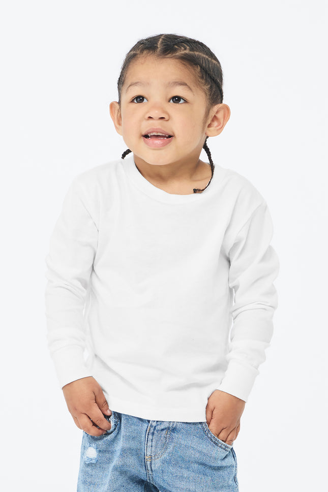 BELLA+CANVAS Toddler Jersey Long Sleeve Tee – BC3501T