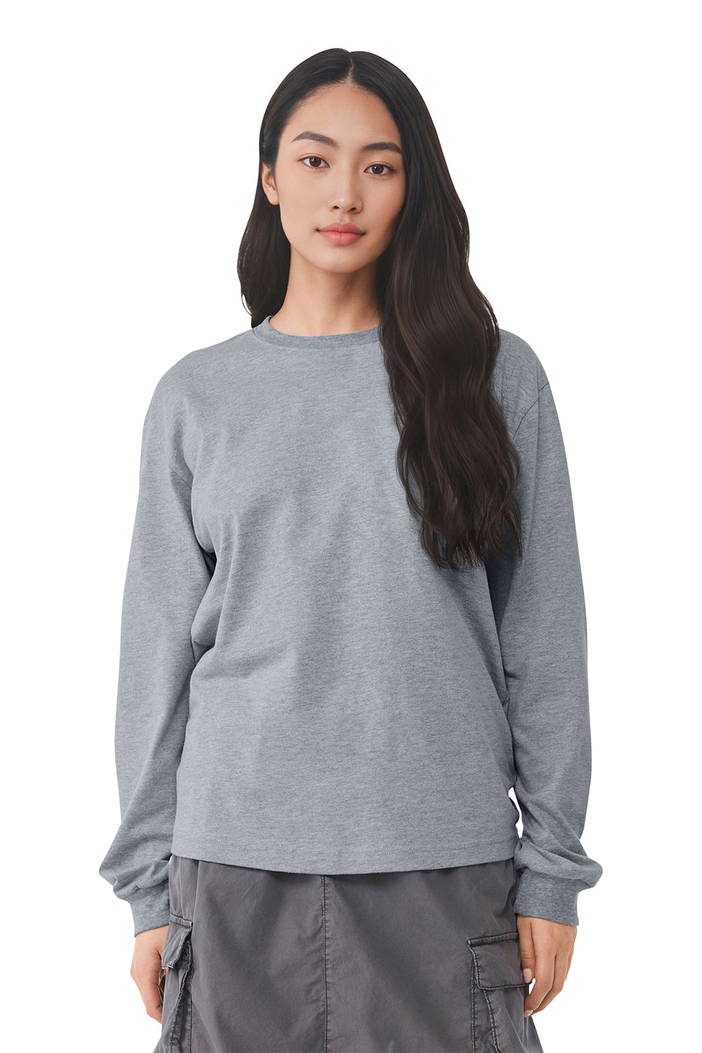 BELLA+CANVAS Unisex 6‑Ounce Heavyweight Long Sleeve Tee – BC3511