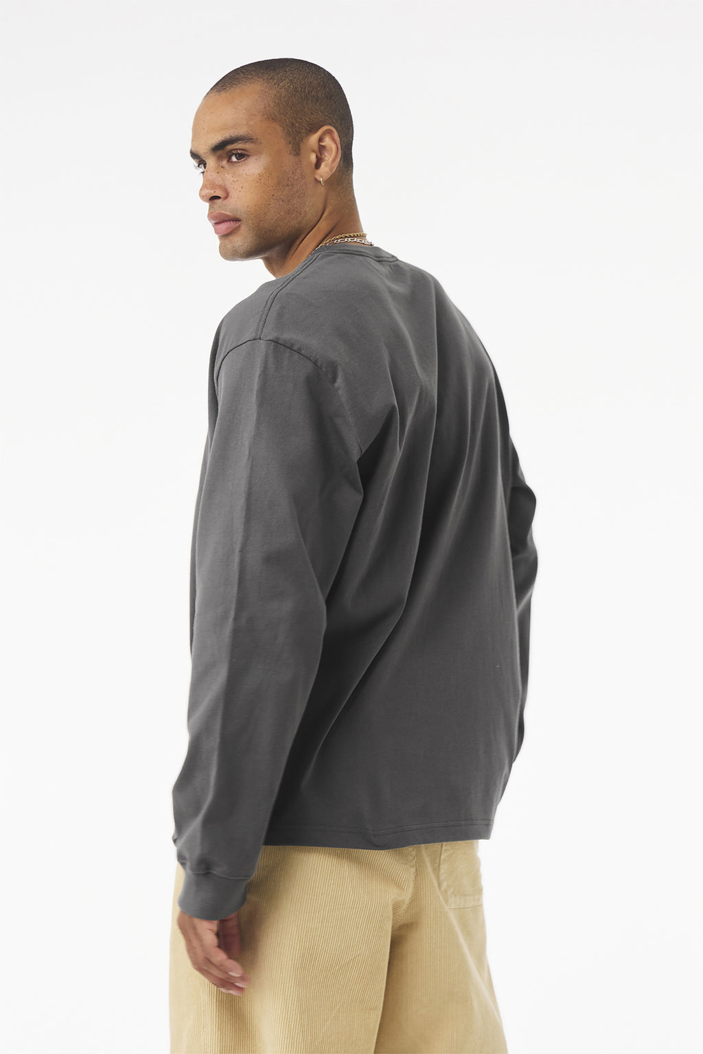 BELLA+CANVAS Unisex 7.5‑Ounce Heavyweight Long Sleeve Tee – BC4651