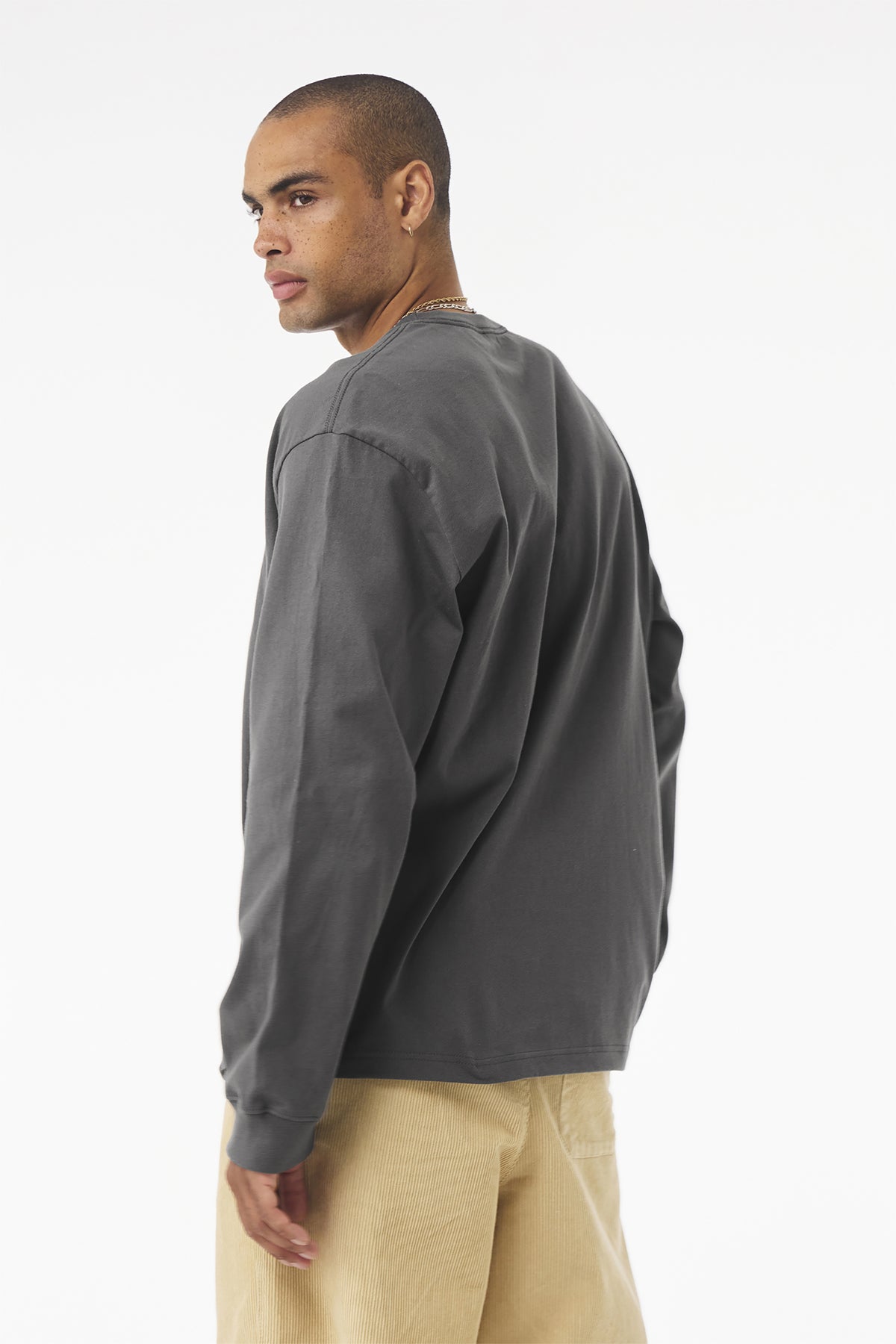 BELLA+CANVAS Unisex 7.5‑Ounce Heavyweight Long Sleeve Tee – BC4651