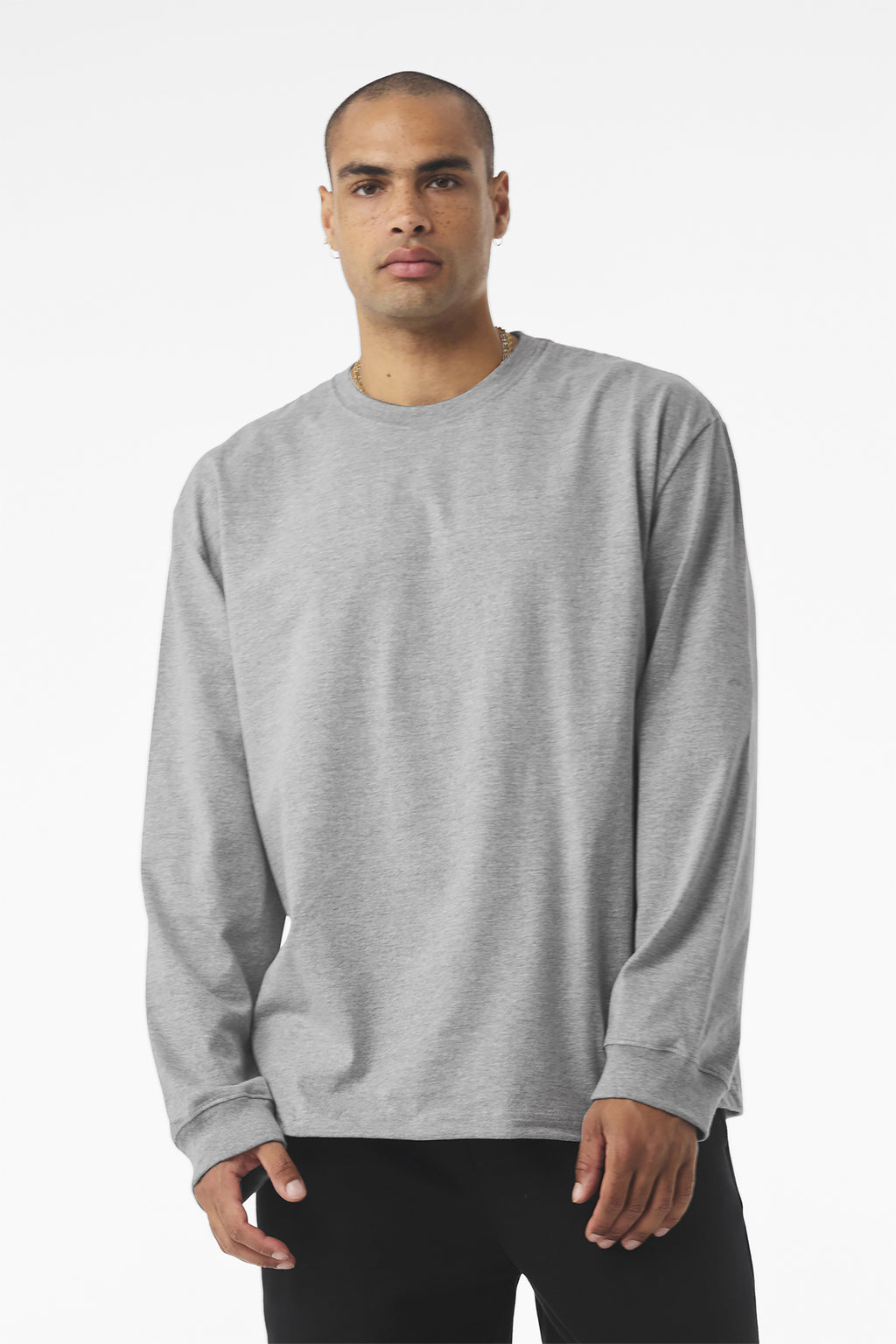 BELLA+CANVAS Unisex 7.5‑Ounce Heavyweight Long Sleeve Tee – BC4651