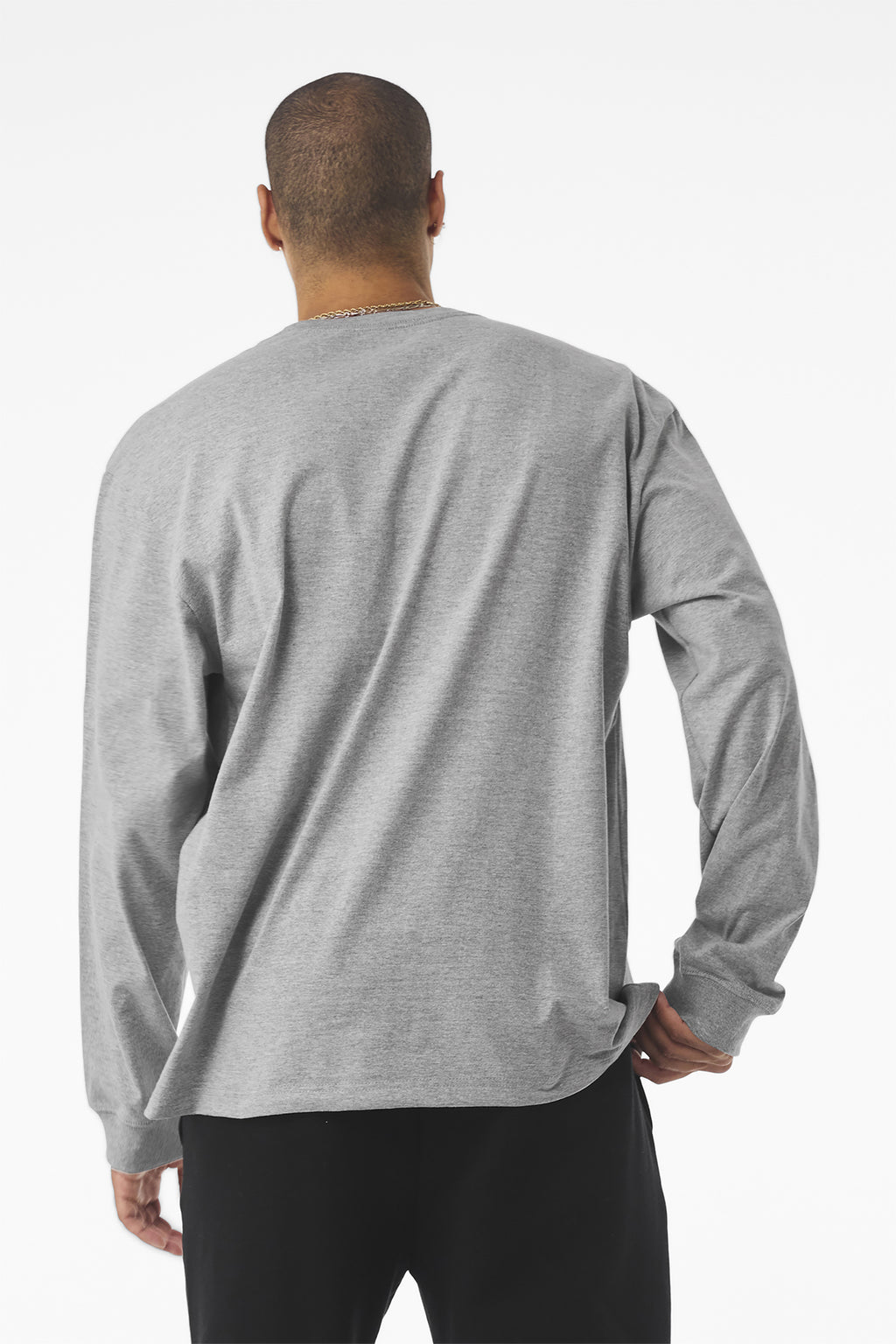 BELLA+CANVAS Unisex 7.5‑Ounce Heavyweight Long Sleeve Tee – BC4651