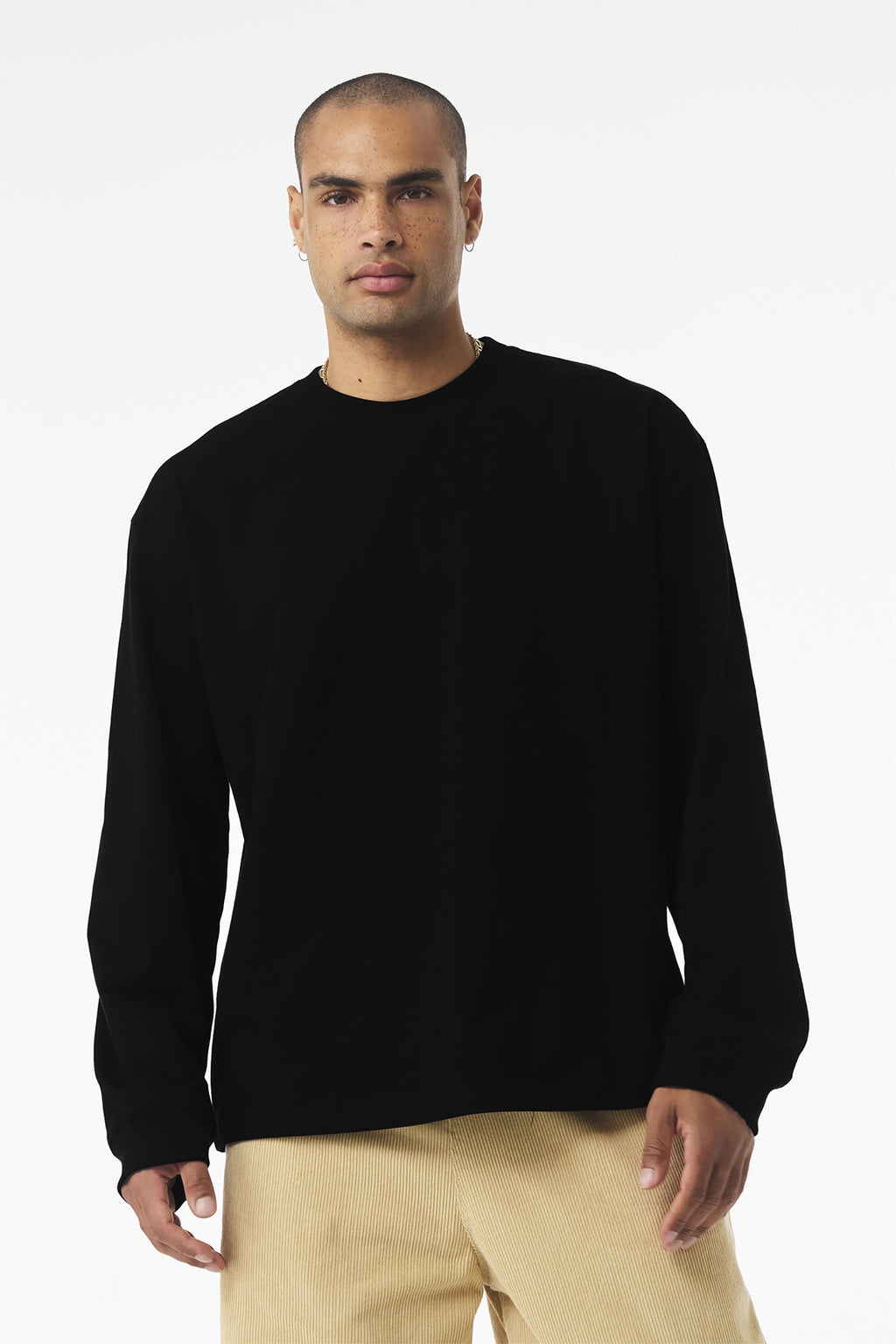 BELLA+CANVAS Unisex 7.5‑Ounce Heavyweight Long Sleeve Tee – BC4651