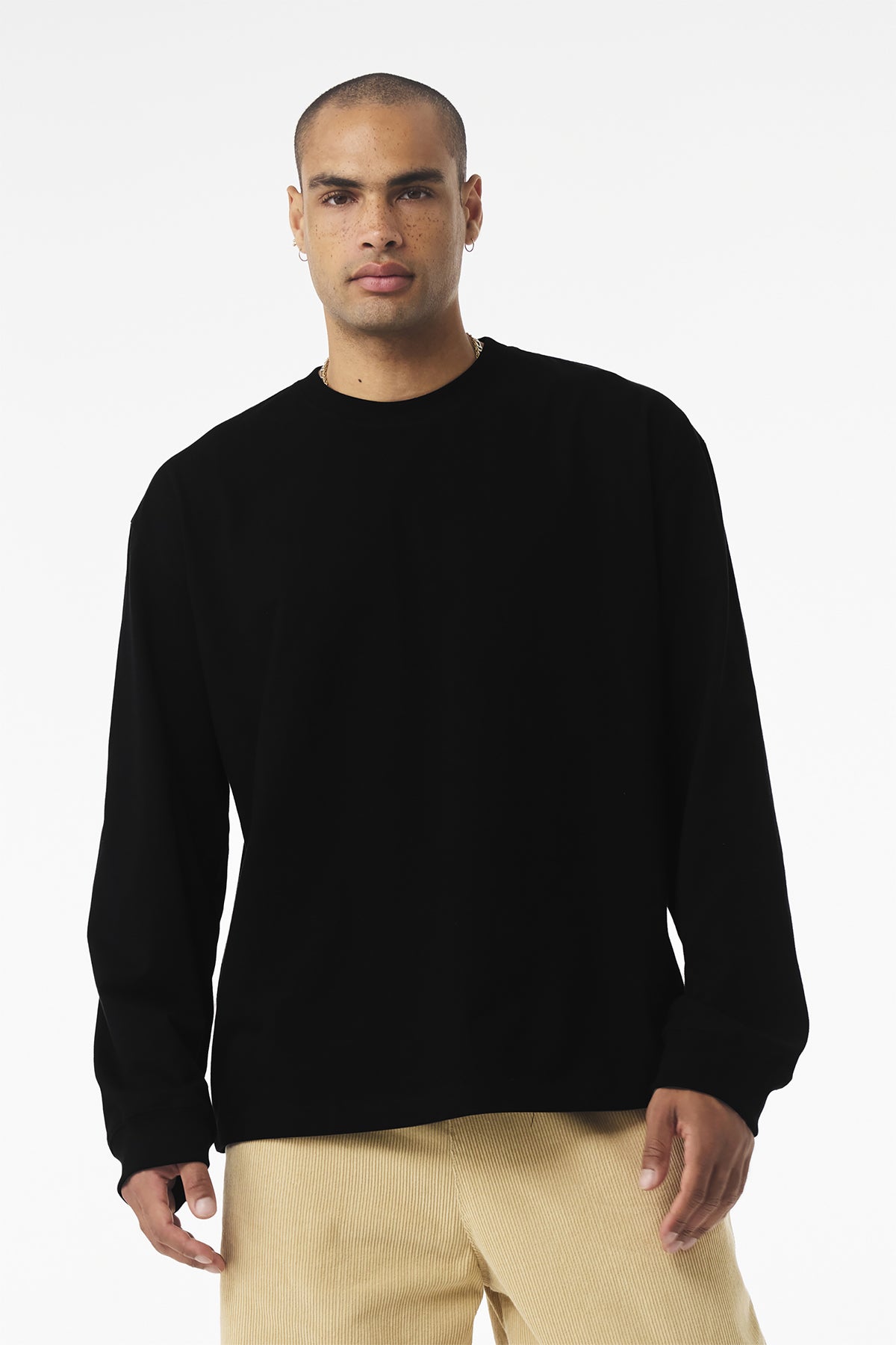 BELLA+CANVAS Unisex 7.5‑Ounce Heavyweight Long Sleeve Tee – BC4651