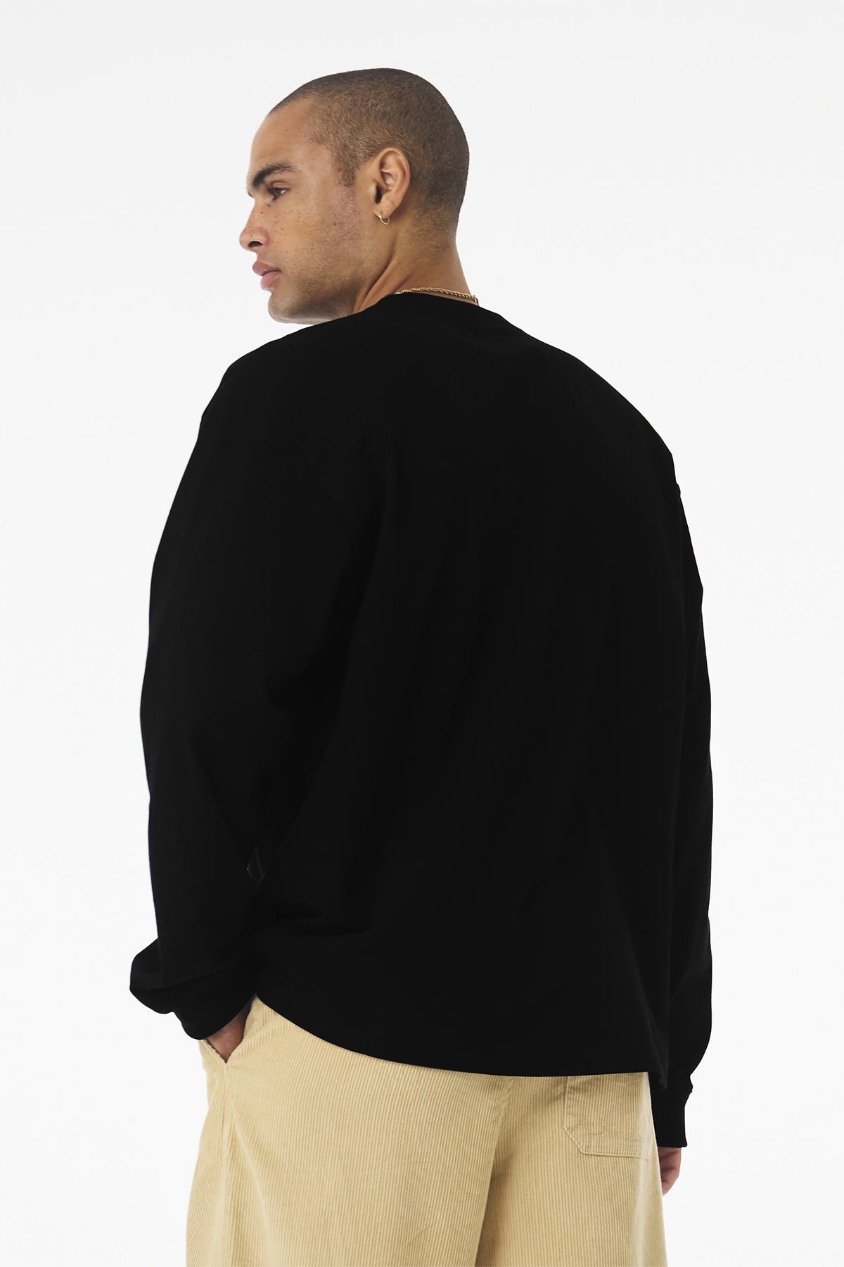 BELLA+CANVAS Unisex 7.5‑Ounce Heavyweight Long Sleeve Tee – BC4651