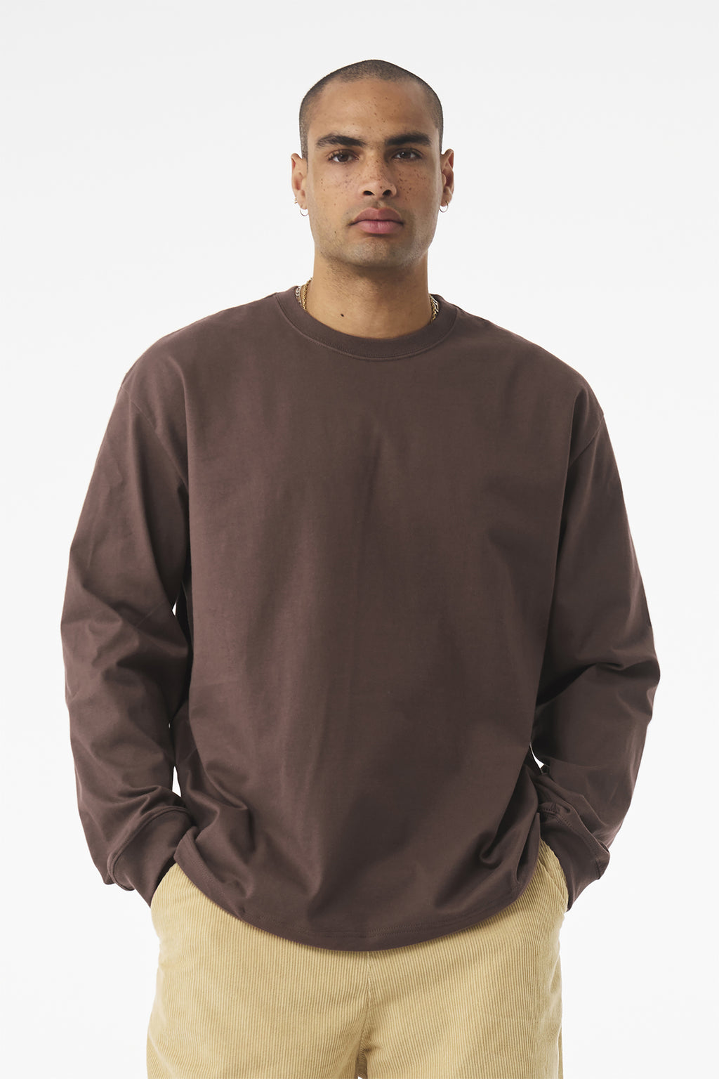 BELLA+CANVAS Unisex 7.5‑Ounce Heavyweight Long Sleeve Tee – BC4651