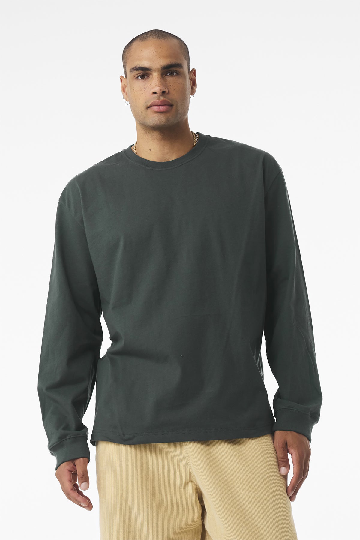 BELLA+CANVAS Unisex 7.5‑Ounce Heavyweight Long Sleeve Tee – BC4651