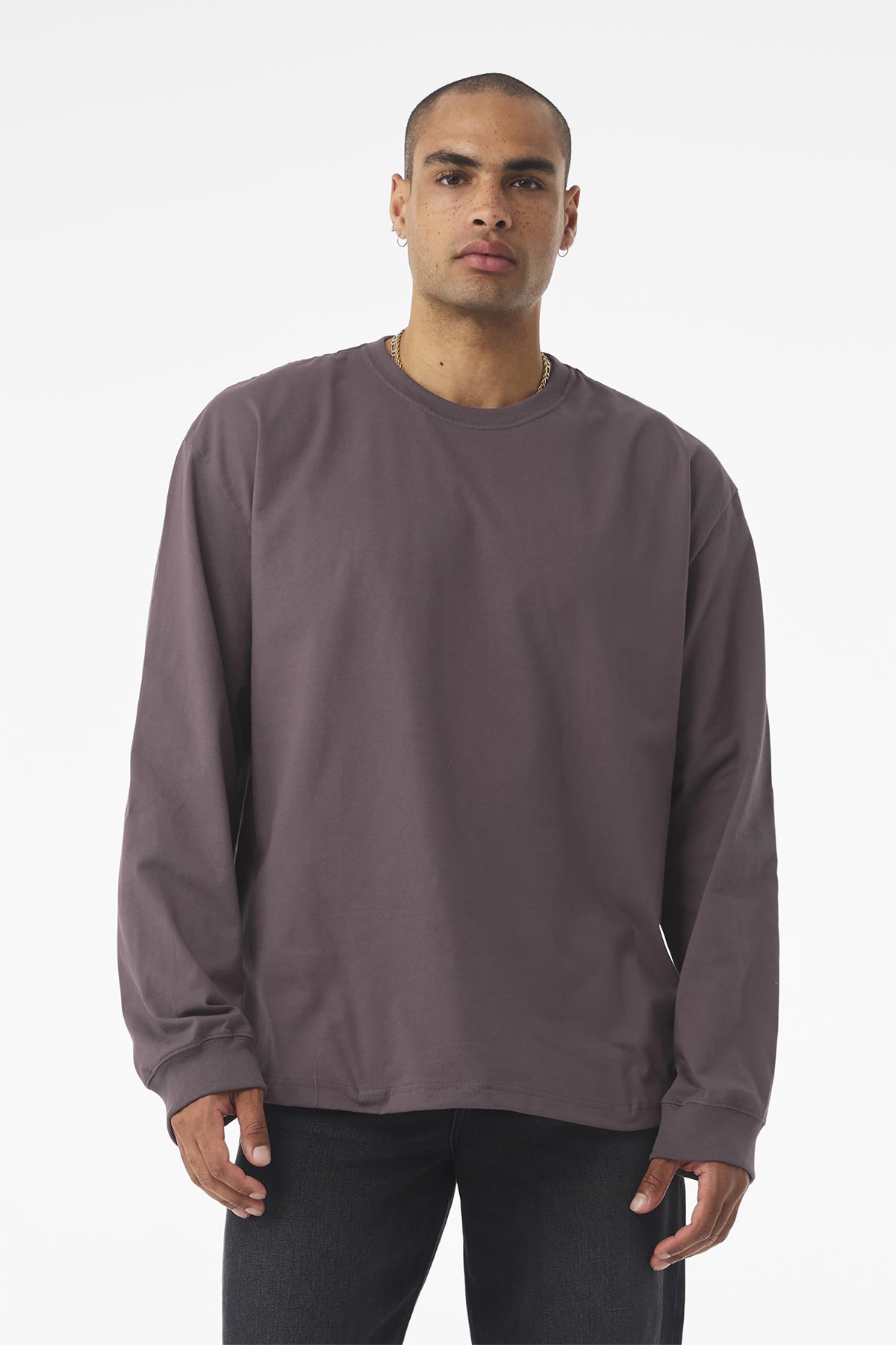 BELLA+CANVAS Unisex 7.5‑Ounce Heavyweight Long Sleeve Tee – BC4651