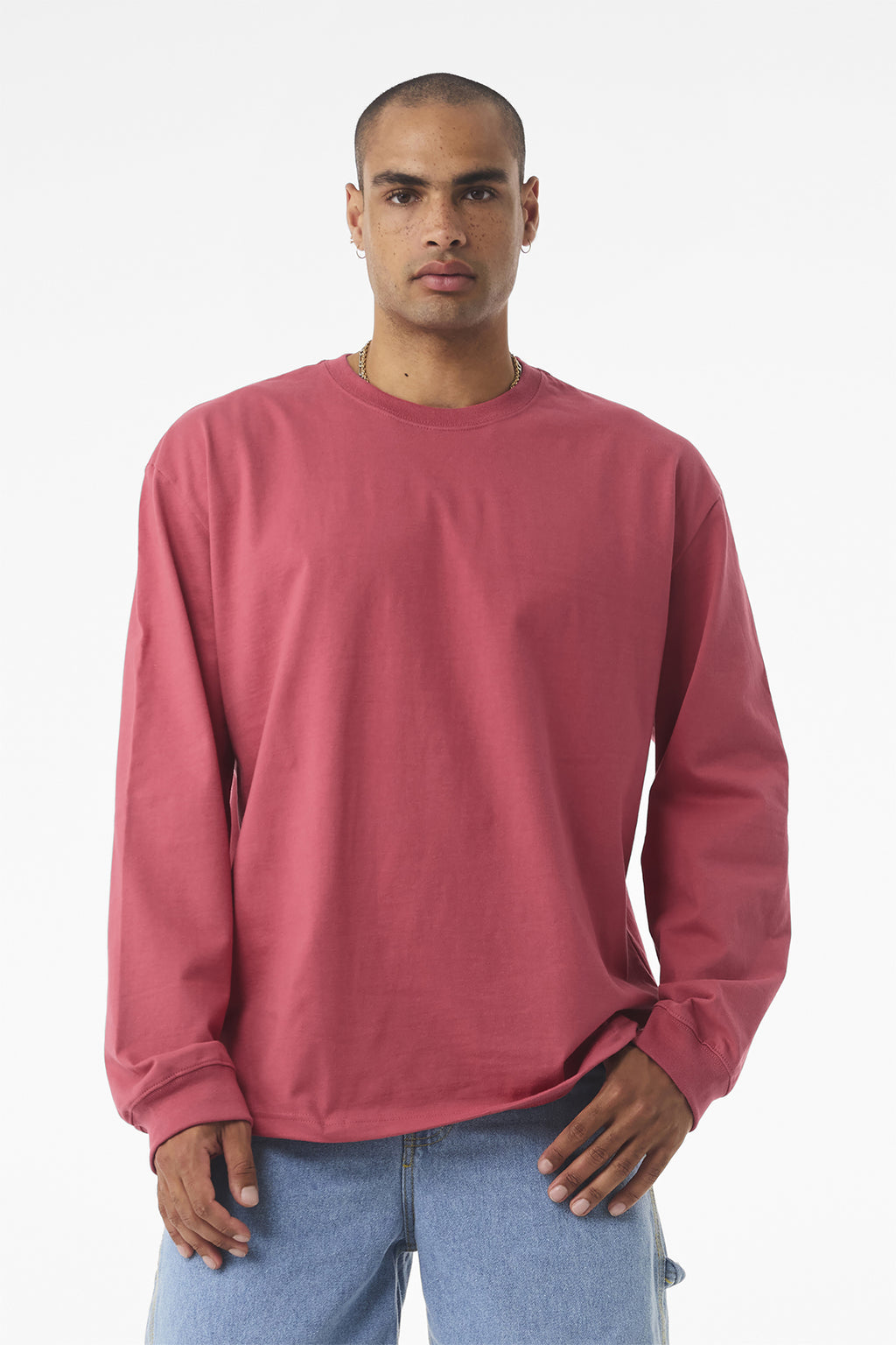 BELLA+CANVAS Unisex 7.5‑Ounce Heavyweight Long Sleeve Tee – BC4651