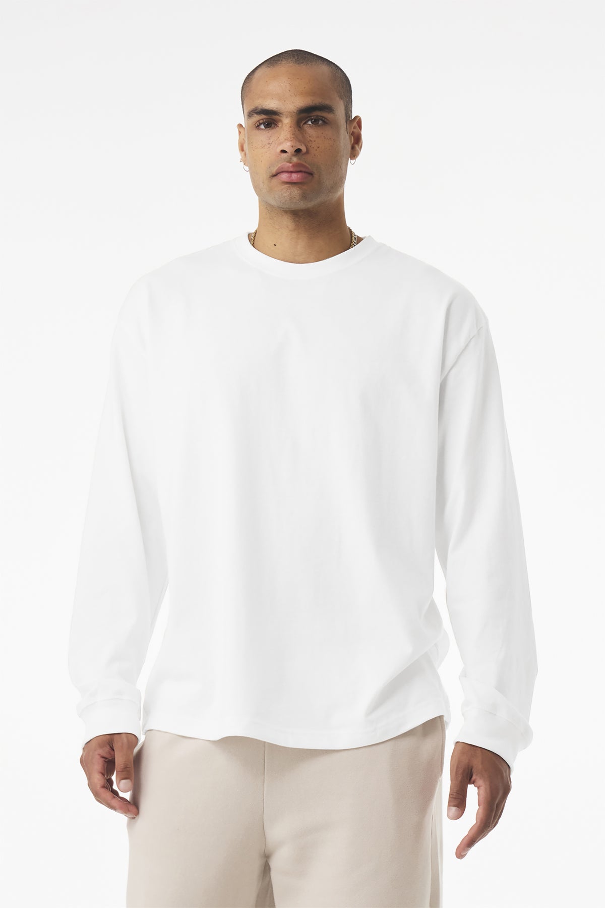 BELLA+CANVAS Unisex 7.5‑Ounce Heavyweight Long Sleeve Tee – BC4651