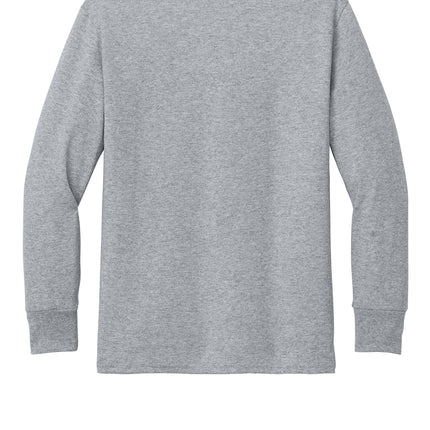 Port & Co™ Youth Long Sleeve Core Cotton Tee — PC54YLS