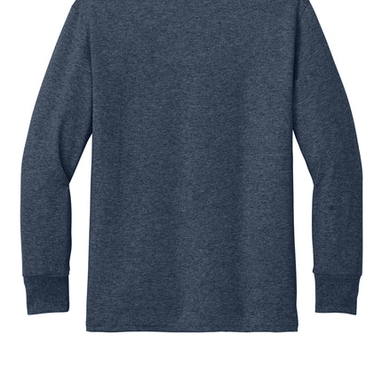 Port & Co™ Youth Long Sleeve Core Cotton Tee — PC54YLS