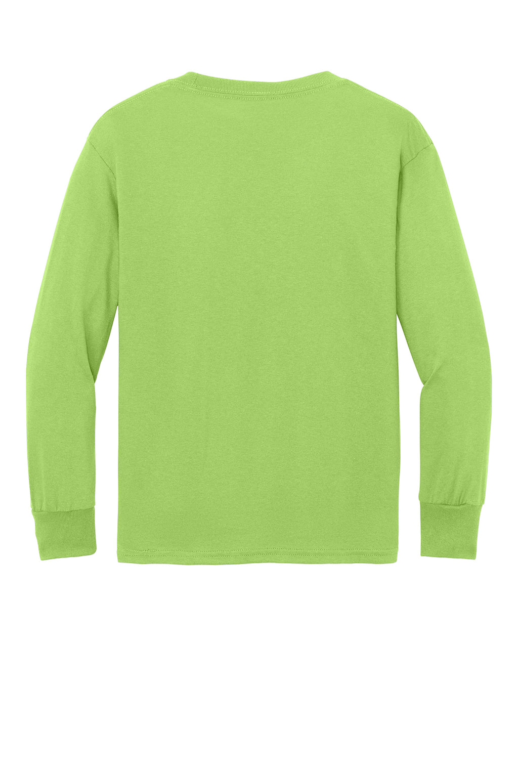 Port & Co™ Youth Long Sleeve Core Cotton Tee — PC54YLS