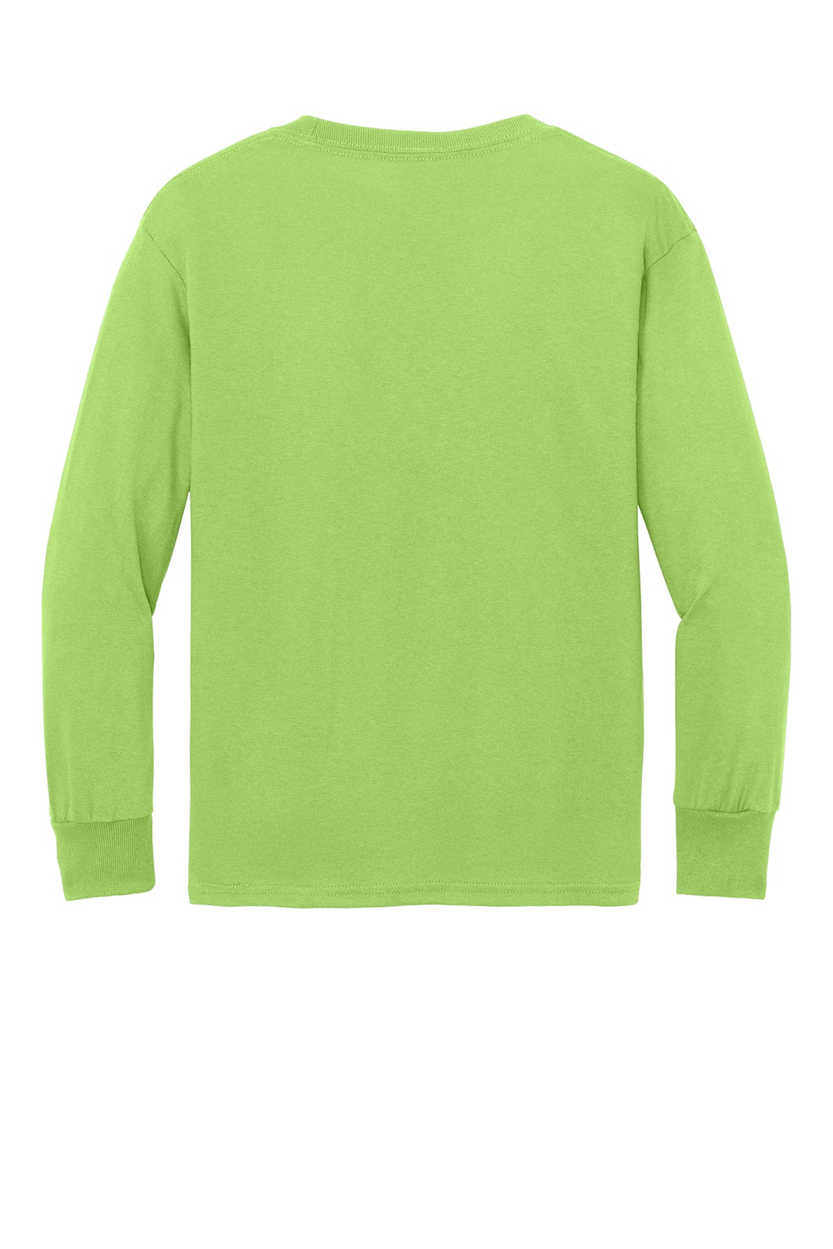 Port & Co™ Youth Long Sleeve Core Cotton Tee — PC54YLS