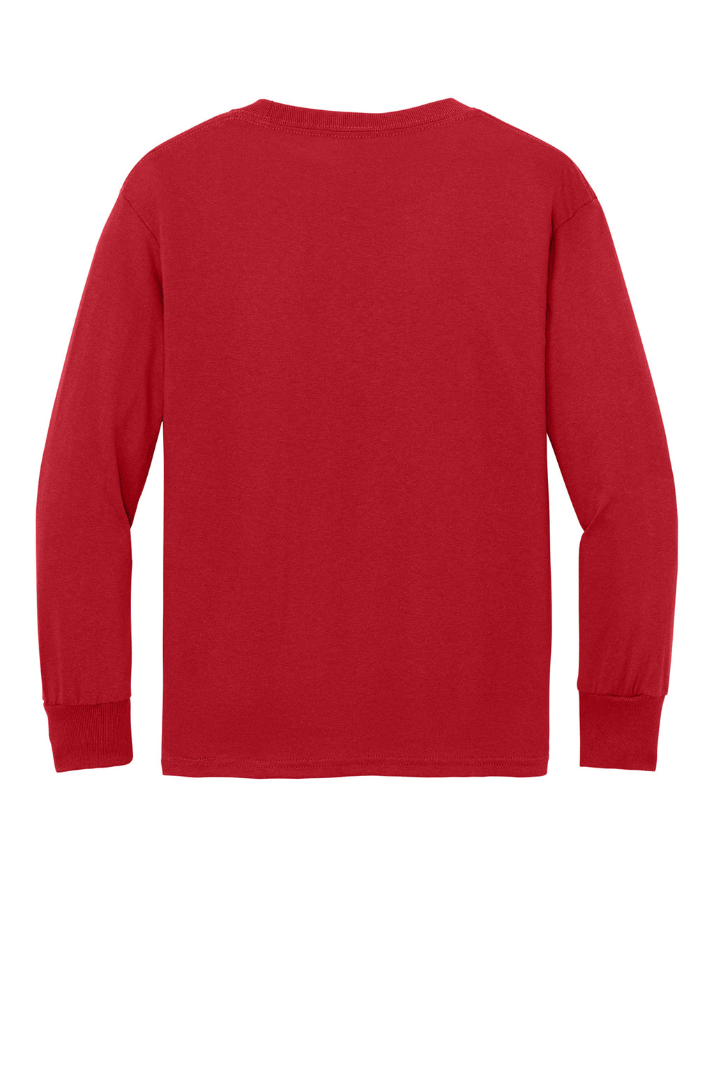 Port & Co™ Youth Long Sleeve Core Cotton Tee — PC54YLS