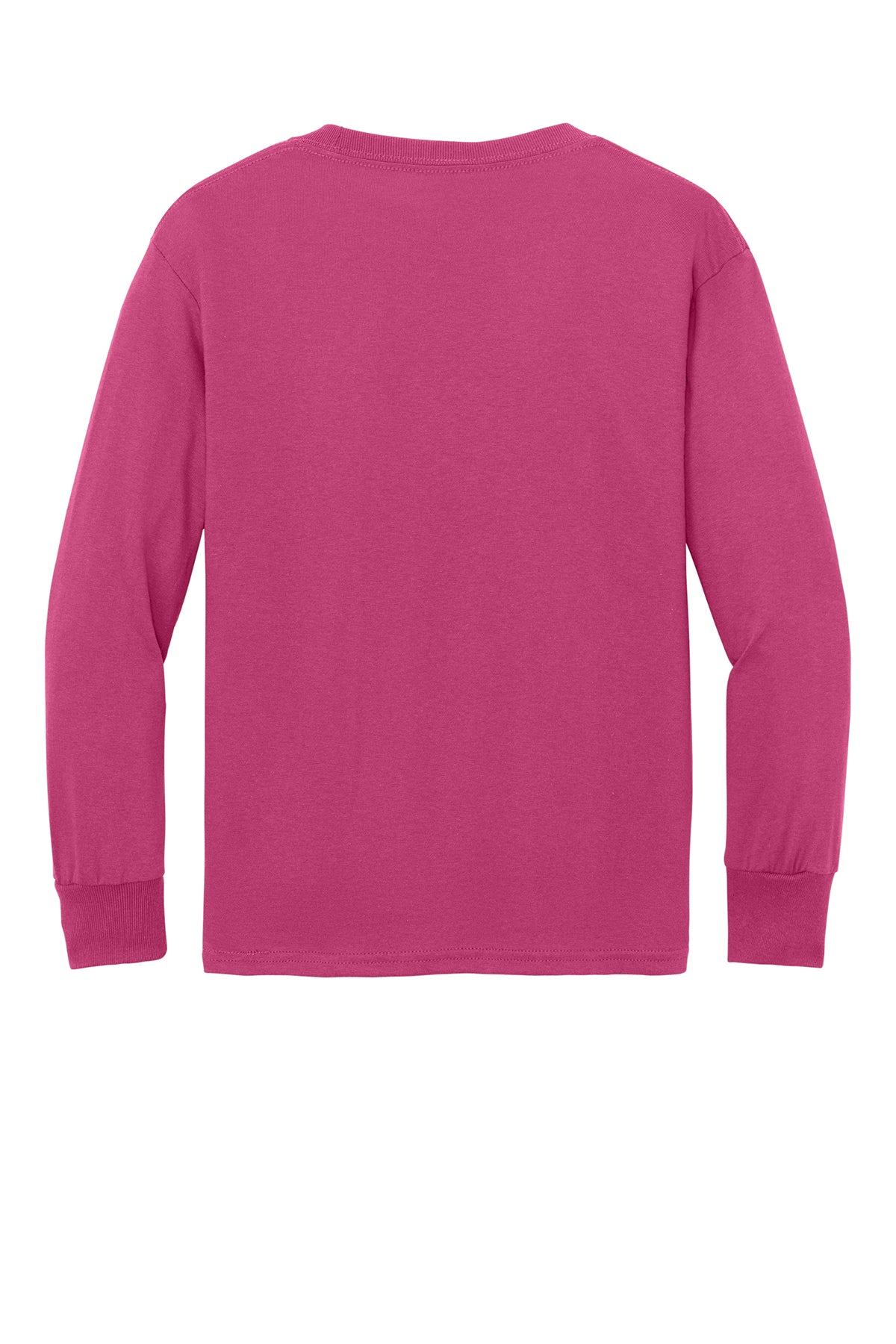 Port & Co™ Youth Long Sleeve Core Cotton Tee — PC54YLS