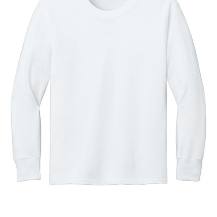 Port & Co™ Youth Long Sleeve Core Cotton Tee — PC54YLS