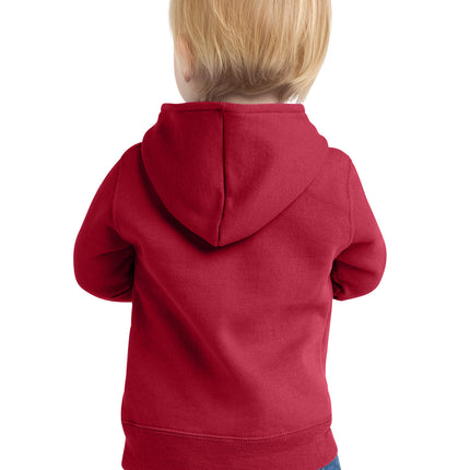 Port & Co – Infant Core Fleece Full‑Zip Hooded Sweatshirt – CAR78IZH