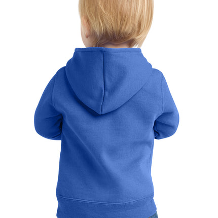 Port & Co – Infant Core Fleece Full‑Zip Hooded Sweatshirt – CAR78IZH
