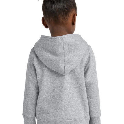 Port & Co Toddler Core Fleece Full‑Zip Hooded Sweatshirt – CAR78TZH