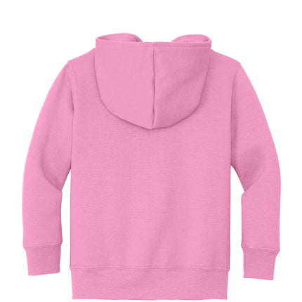 Port & Co Toddler Core Fleece Full‑Zip Hooded Sweatshirt – CAR78TZH