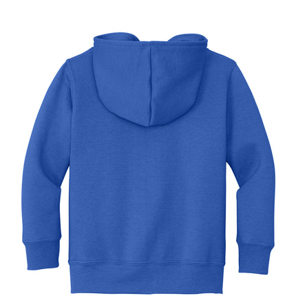 Port & Co Toddler Core Fleece Full‑Zip Hooded Sweatshirt – CAR78TZH