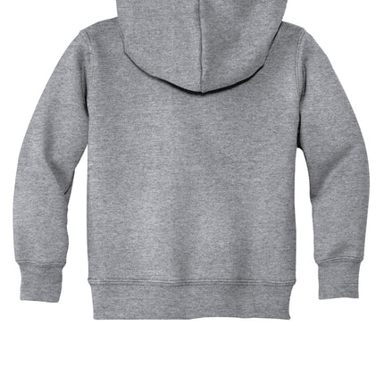 Port & Co Toddler Core Fleece Pullover Hooded Sweatshirt – CAR78TH