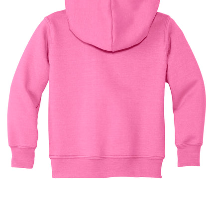 Port & Co Toddler Core Fleece Pullover Hooded Sweatshirt – CAR78TH