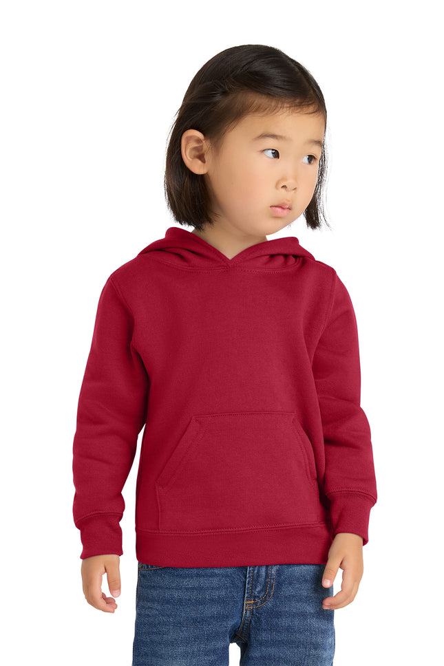 Port & Co Toddler Core Fleece Pullover Hooded Sweatshirt – CAR78TH