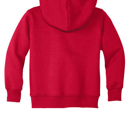 Port & Co Toddler Core Fleece Pullover Hooded Sweatshirt – CAR78TH