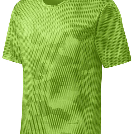 Sport‑Tek® Youth CamoHex Tee – YST370