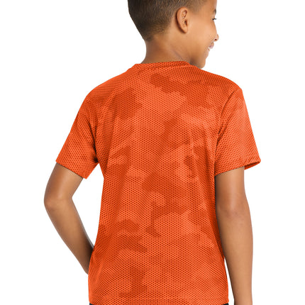 Sport‑Tek® Youth CamoHex Tee – YST370