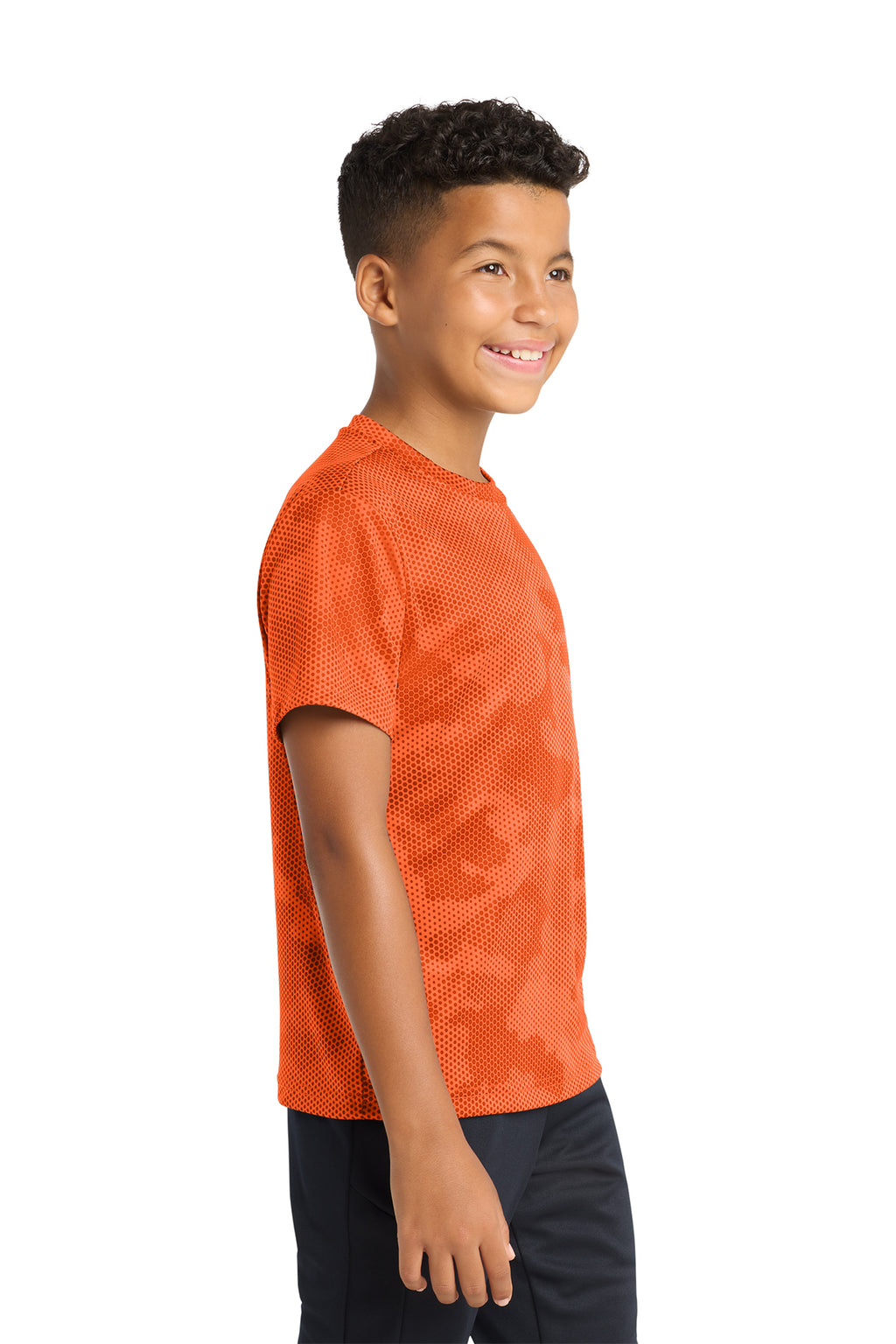 Sport‑Tek® Youth CamoHex Tee – YST370