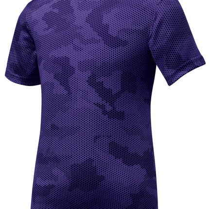 Sport‑Tek® Youth CamoHex Tee – YST370