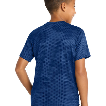 Sport‑Tek® Youth CamoHex Tee – YST370